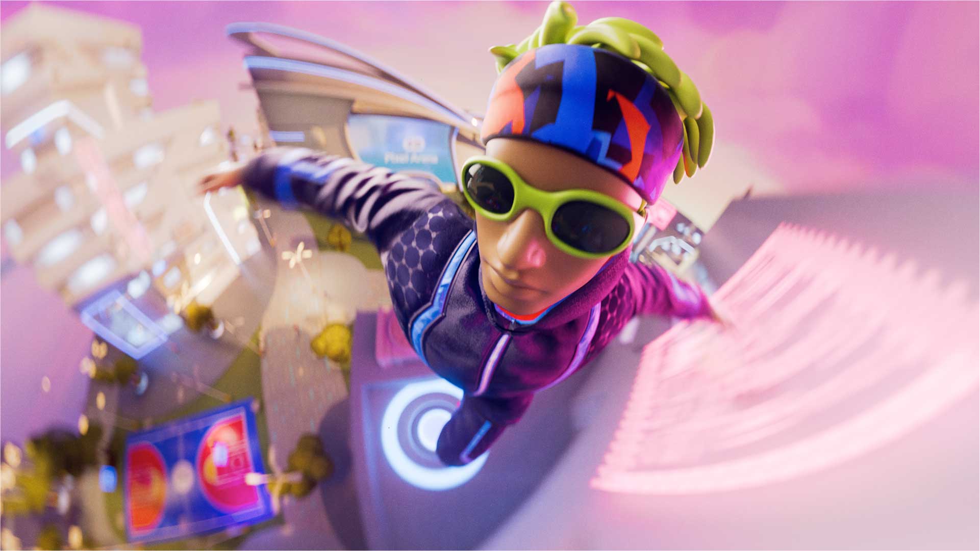 Pixel Arena hype video poster